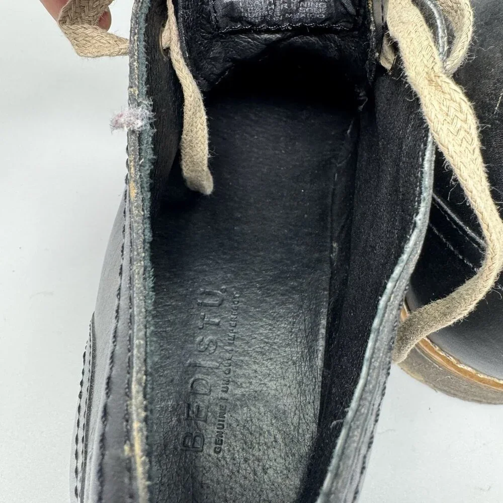Bed Stu Mens Draco Chukka Boots Size 9 Brown Rustic Distressed Leather Lace Up